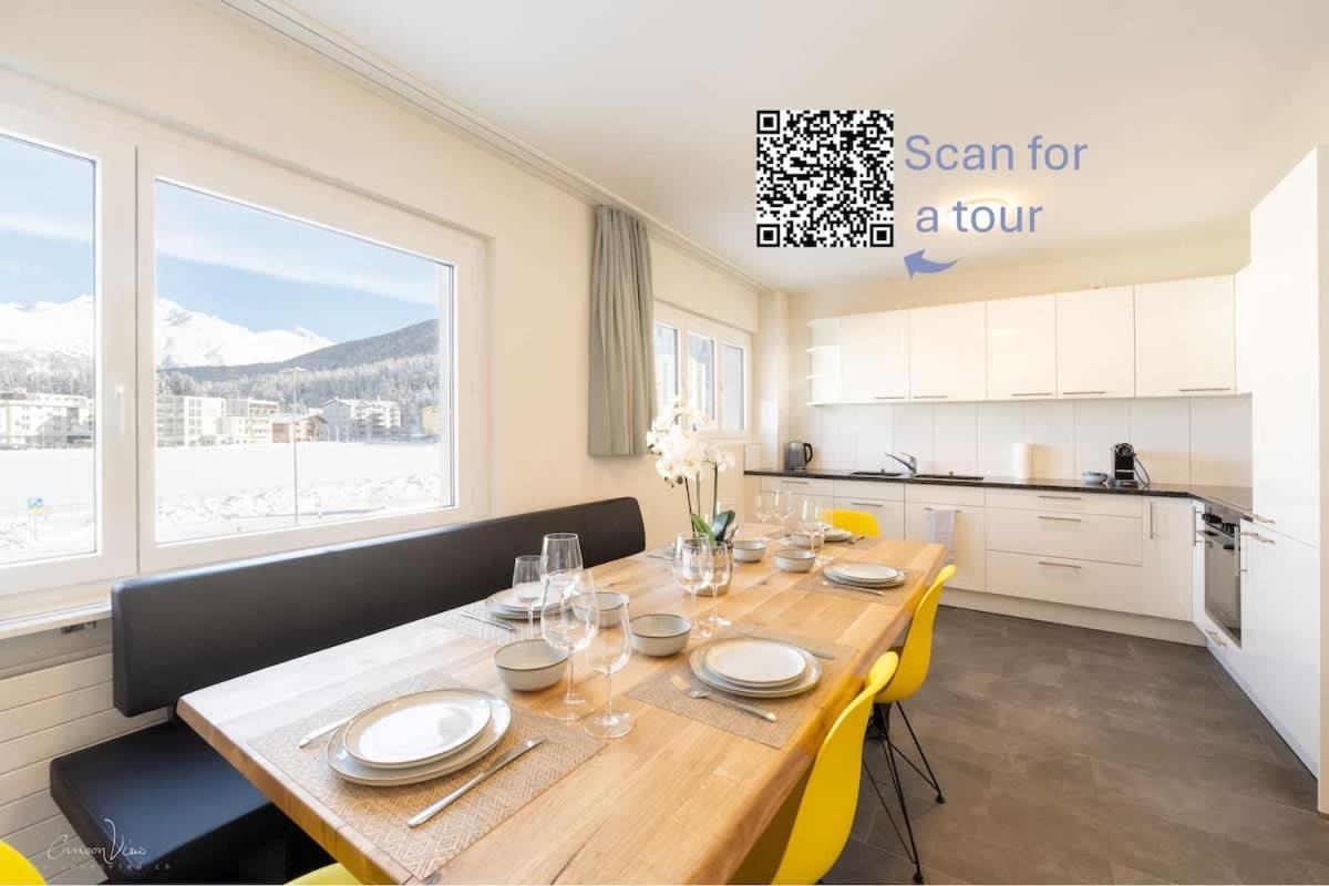 Charming Apartment In St Moritz Eksteriør bilde